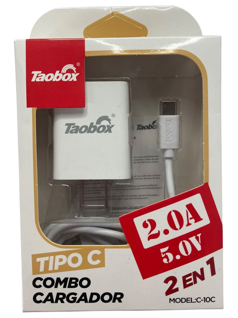 COMBO CARGADOR TAOBOX